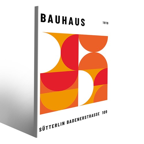 Composizione tela bauhaus - composizione, su