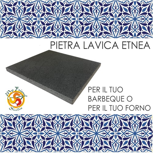 Piastra pietra lavica - piastra,