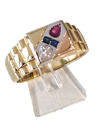 Anello mod rolex uomo - mod.,