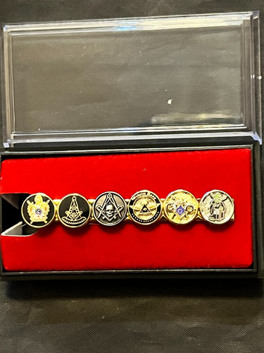 Cravatta massonica demolay - massonica,