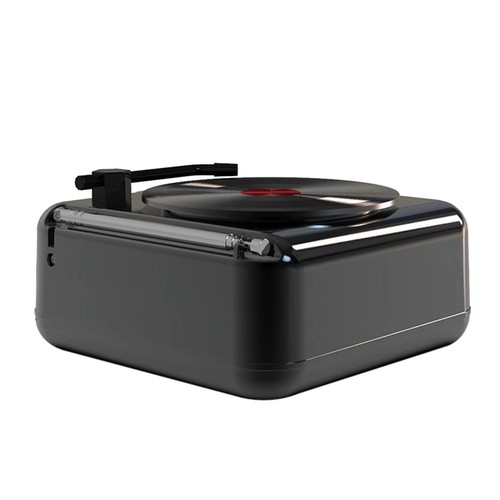 Giradischi vinile portatile - 1x(giradischi,