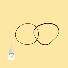 Cinghia olio = kit 5 per registratore a nastro Tandberg TD 20 A-SE