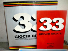 GIOCHI di SOCIETA' 33 GIOCHI RIUNITI GADGET MONDADORI ABBONATI ANNI 80 AFFARE!