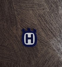 TOPPA PATCH Husqvarna Ricamata