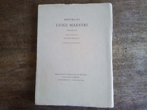 Luigi maestri tipografo - maestri.,