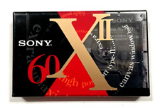 SONY XII 60 audiocassetta
