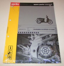 Ricambi Catalogo / Parti Listello - Aprilia Scarabeo 50 Ditech - Anno Da 2001