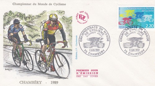 France 1989 fdc championnats - france,