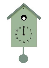 Orologio cucu verde con - cucu,