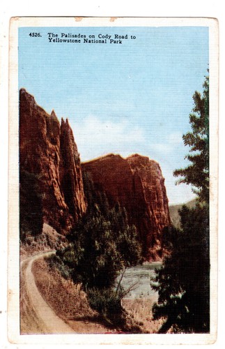 Cartolina the palisades - the,