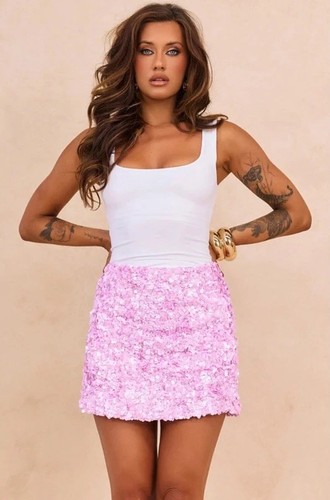 Zara minigonna con paillettes - zara,