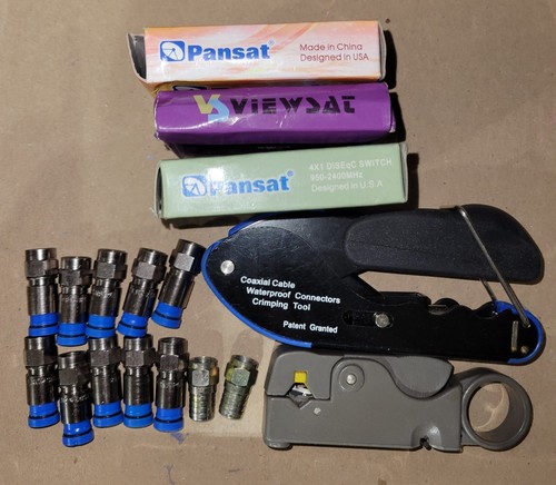 Diseqc 4x1 switches tools - 3,