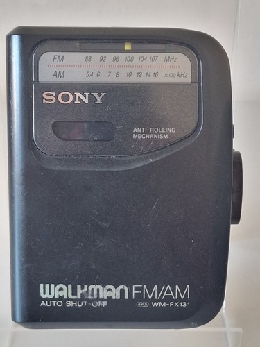 Sony walkman fx131 s n - sony, (s/n