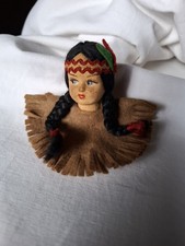 Bambolina indiana di panno