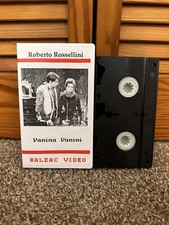 Vanina Vanini Used VHS Movie