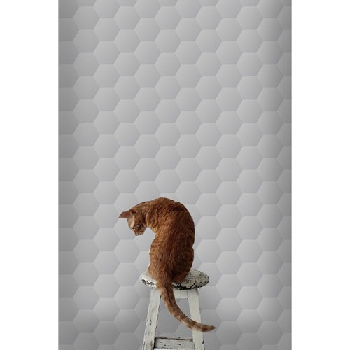 Decorazione esagoni ammaccati