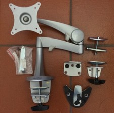 Braccio monitor girevole per scrivania marca Neo_flex per schermi 13-24” - argen