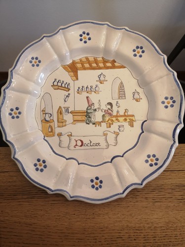 Piatto decorativo ceramica - piatto,