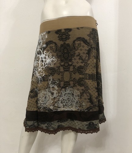 Desigual gonna beige - gonna, marrone