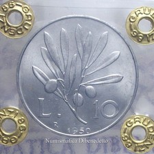 Repubblica - 10 Lire 1950