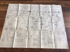 Componenti e accessori bicicletta MK IV - disegno/stampa tecnica vintage