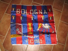 Vintage Bologna bandiera silk mix flag football  jersey shirt maillot 1969