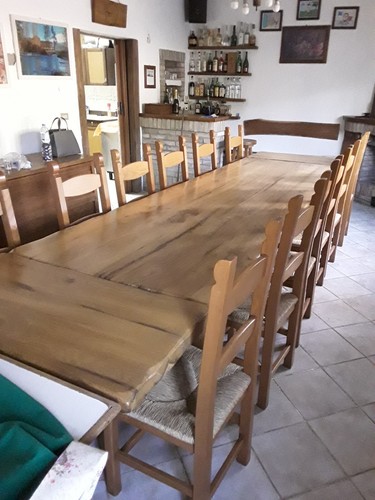 Tavolo legno massello - in,