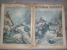 LA TRIBUNA ILLUSTRATA 7 febbraio 1943 Alpini d'Italia sul fronte russo