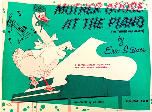 Mother goose the piano - goose,