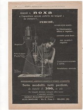 Pubblicità vintage NOXA INGRANDITORE FOTO PHOTO advert werbung reklame publicitè