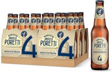 24 bottiglie   33 cl   BIRRA  Angelo Poretti  4 Luppoli, Non Filtrata,