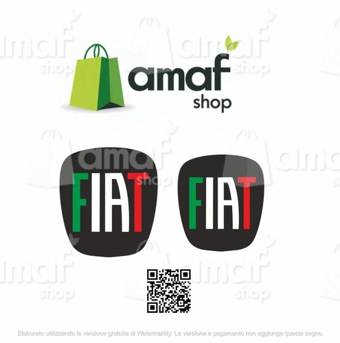 Logo fiat adesivo - logo,