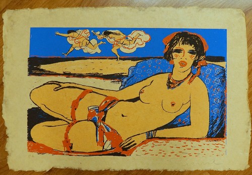Salvatore fiume serigrafia - fiume,