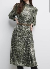 Abito midi paillettes Zara