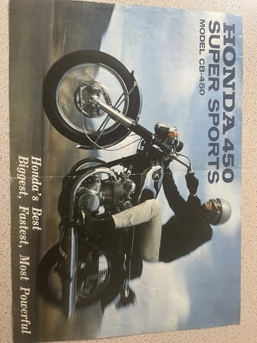 Brochure vendita moto honda - brochure,