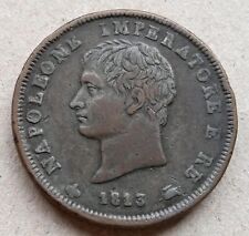 NAPOLEONE I Re d'Italia - Soldo 1813 M