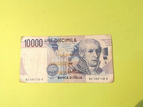Banconota diecimila lire volta - banconota,