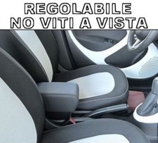 bracciolo REGOLABILE Smart 453 Fortwo Forfour ECOPELLE nero PROMO SOLO 7 GIORNI