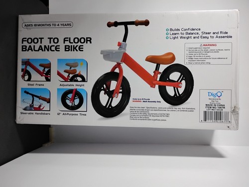 Dig balance bike - dig-o, blu