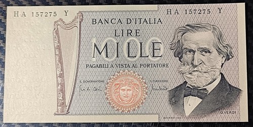 1000 lire verdi fds - 1000,