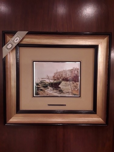 Quadro wenk barche sul - quadro,