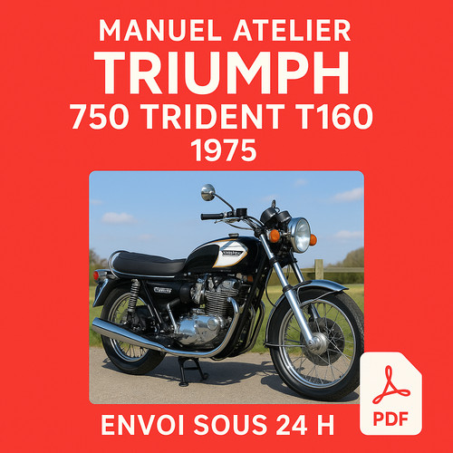 Manuel atelier triumph 750 - triumph,