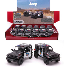 JEEP WRANGLER 2018 POLICE cm 12 (1 Model) 1:34 Kinsmart Modellismo Giocattolo Mo