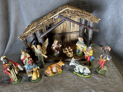 Set natività scuderia gesù - natività,