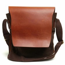 STEFANO MANO Borsa a tracolla in pelle di mucca borsa a tracolla lavata