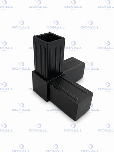Connettore vie in - a, plastica