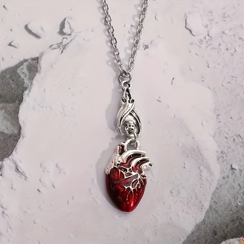 Collana cuore anatomico