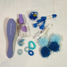 Set spazzola per capelli viola