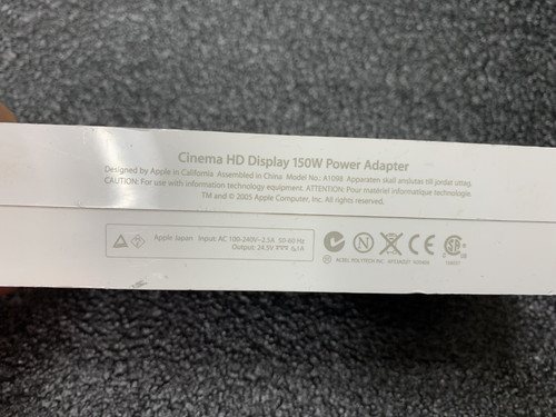 Apple cinema display 150w - apple, hd