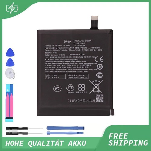 Batteria c11p2102 4900mah per - c11p2102,